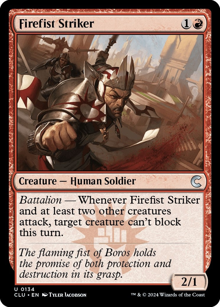 Image for Firefist Striker (134) [Ravnica: Clue Edition] - Magic: The Gathering