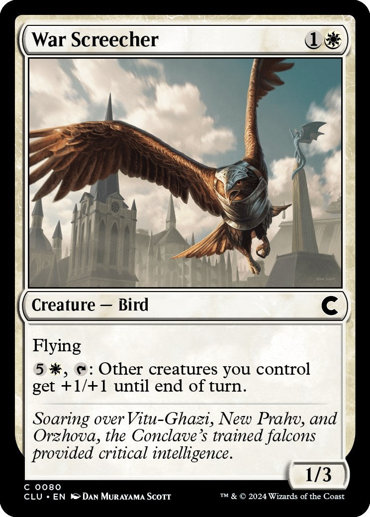Image for War Screecher (80) [Ravnica: Clue Edition] - Magic: The Gathering