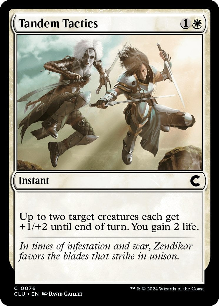 Image for Tandem Tactics (76) [Ravnica: Clue Edition] - Magic: The Gathering