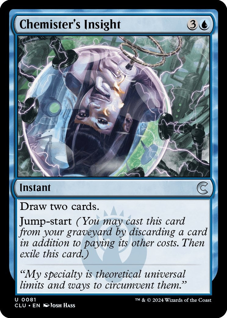 Image for Chemister's Insight (81) [Ravnica: Clue Edition] - Magic: The Gathering