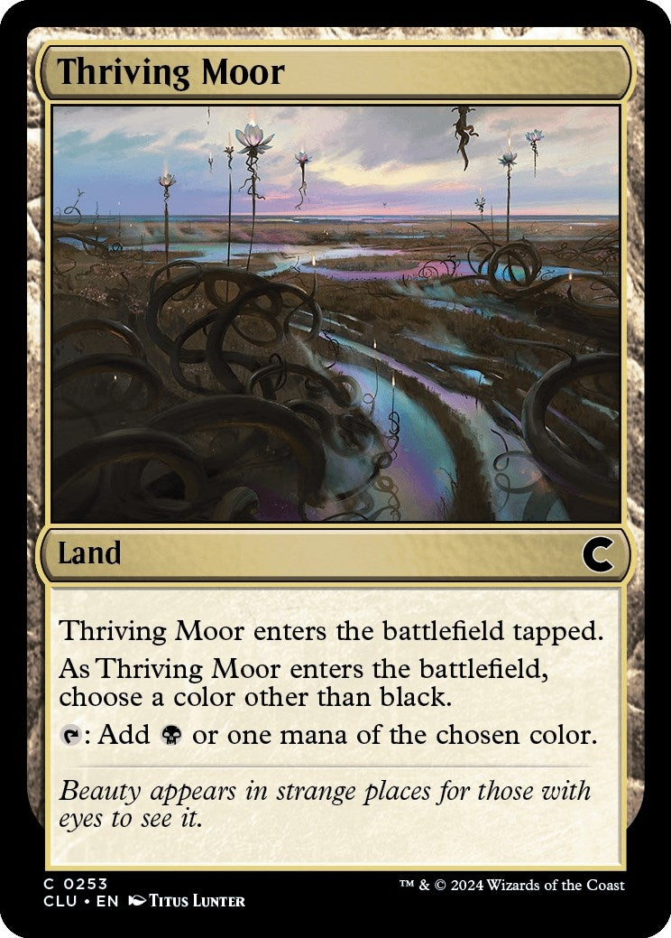 Image for Thriving Moor (253) [Ravnica: Clue Edition] - Magic: The Gathering