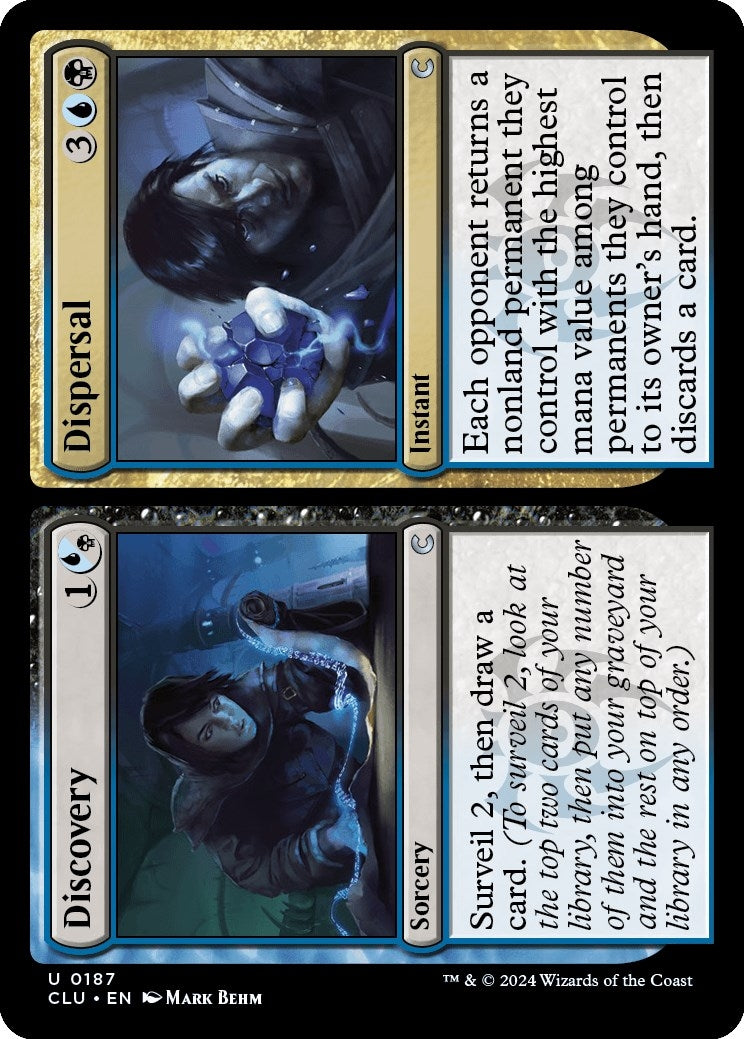 Image for Discovery // Dispersal (187) [Ravnica: Clue Edition] - Magic: The Gathering
