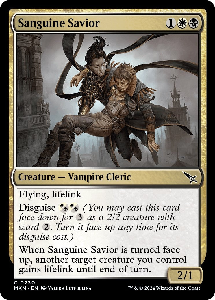 Image for Sanguine Savior (230) [Murders at Karlov Manor] - Magic: The Gathering