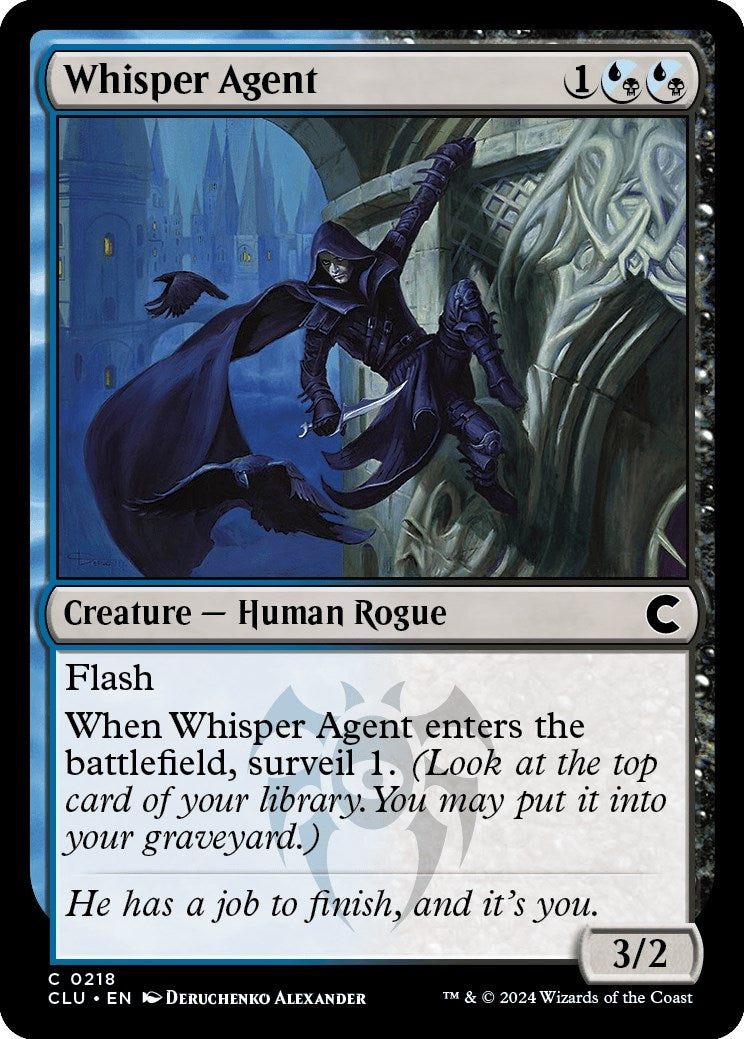 Image for Whisper Agent (218) [Ravnica: Clue Edition] - Magic: The Gathering