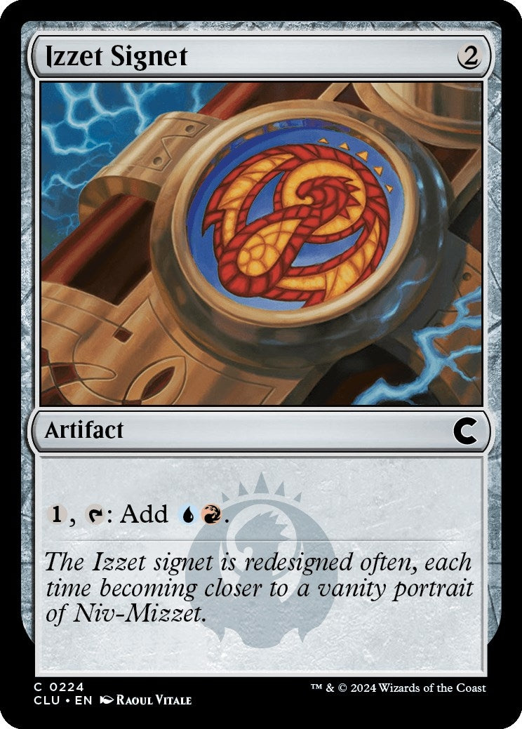 Image for Izzet Signet (224) [Ravnica: Clue Edition] - Magic: The Gathering
