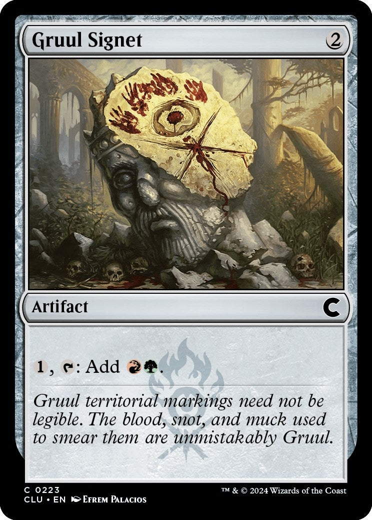 Image for Gruul Signet (223) [Ravnica: Clue Edition] - Magic: The Gathering