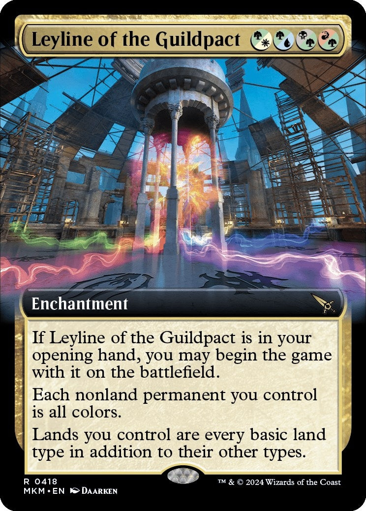 Image for Leyline of the Guildpact (Extended Art) (418) [Murders at Karlov Manor] - Magic: The Gathering