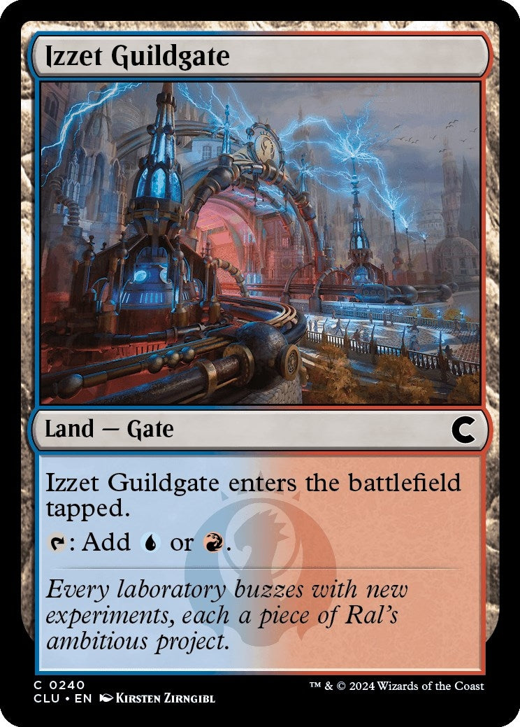 Image for Izzet Guildgate (240) [Ravnica: Clue Edition] - Magic: The Gathering