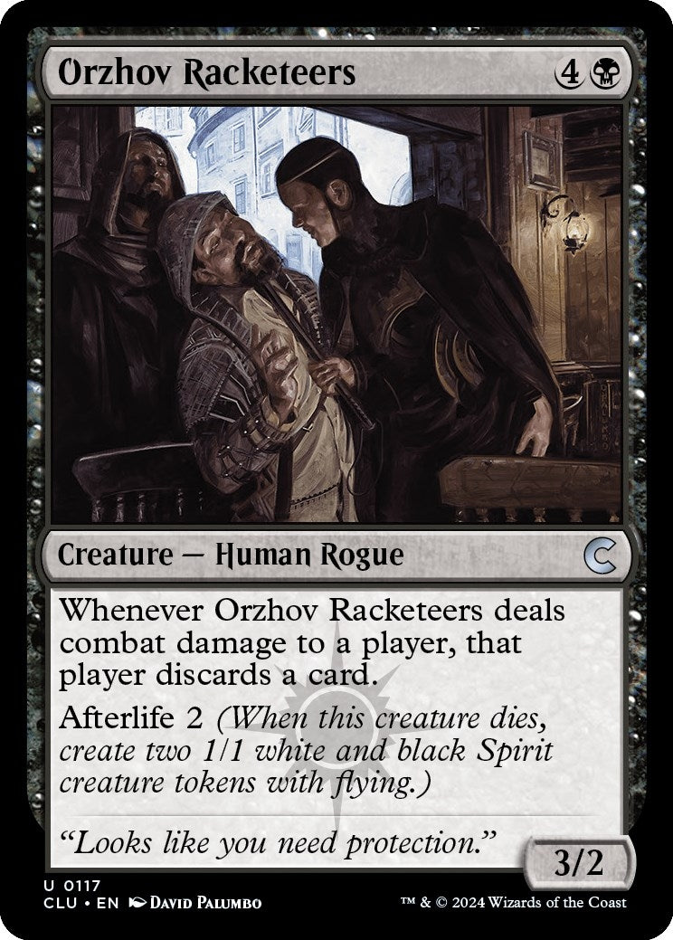 Image for Orzhov Racketeers (117) [Ravnica: Clue Edition] - Magic: The Gathering