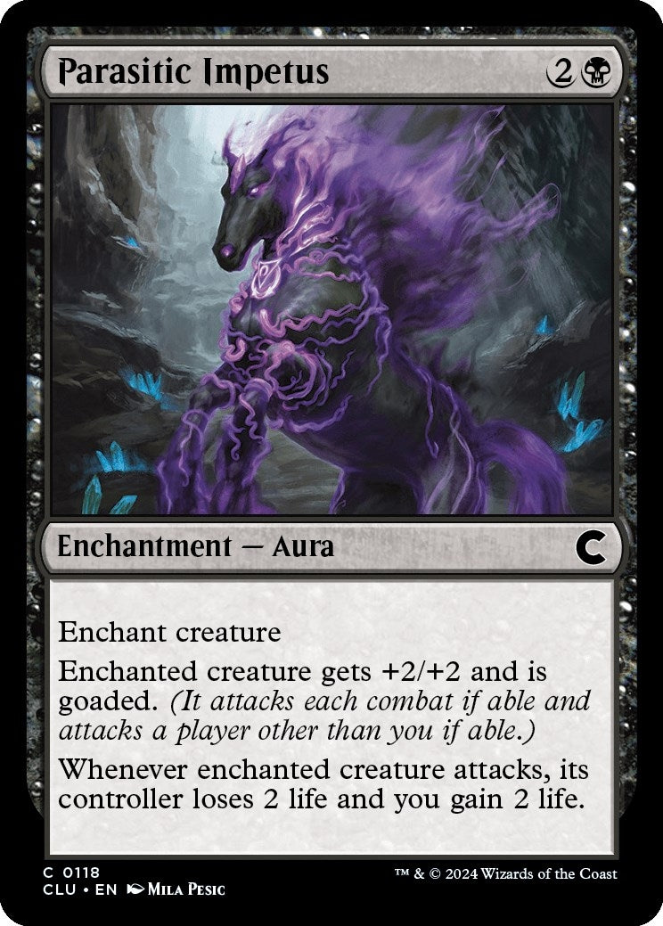 Image for Parasitic Impetus (118) [Ravnica: Clue Edition] - Magic: The Gathering