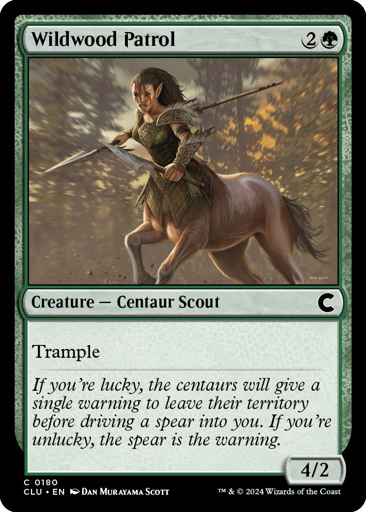 Image for Wildwood Patrol (180) [Ravnica: Clue Edition] - Magic: The Gathering
