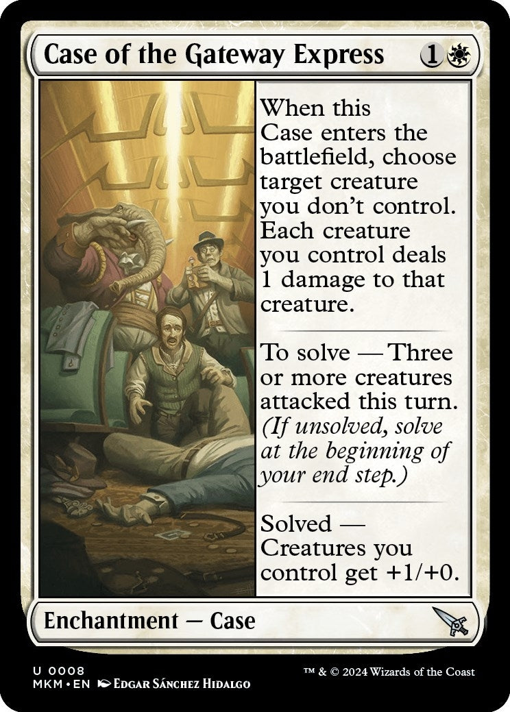 Image for Case of the Gateway Express (8) [Murders at Karlov Manor] - Magic: The Gathering
