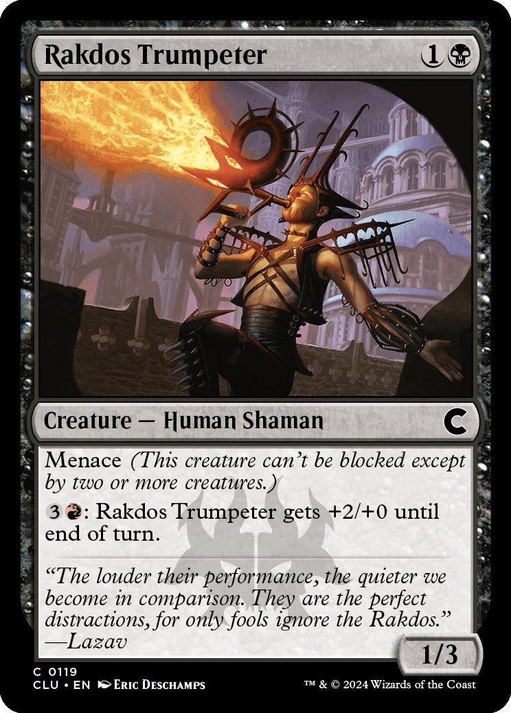 Image for Rakdos Trumpeter (119) [Ravnica: Clue Edition] - Magic: The Gathering