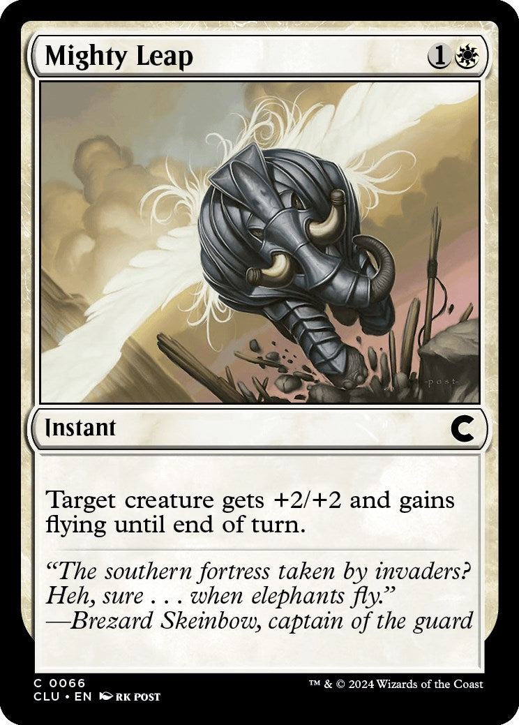 Image for Mighty Leap (66) [Ravnica: Clue Edition] - Magic: The Gathering
