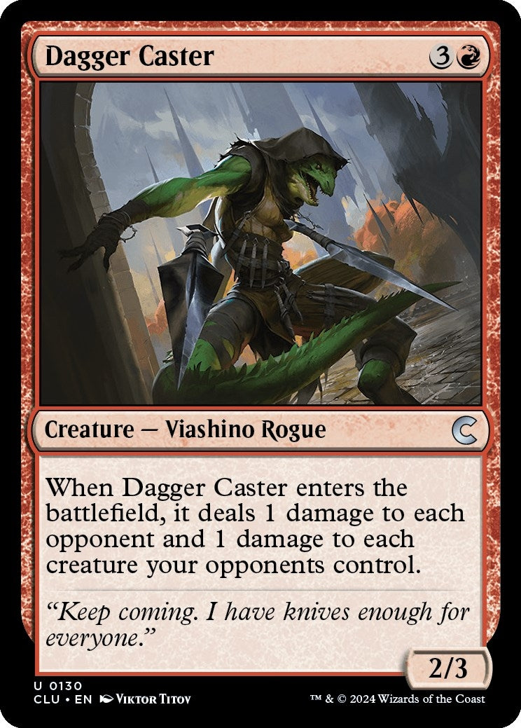 Image for Dagger Caster (130) [Ravnica: Clue Edition] - Magic: The Gathering