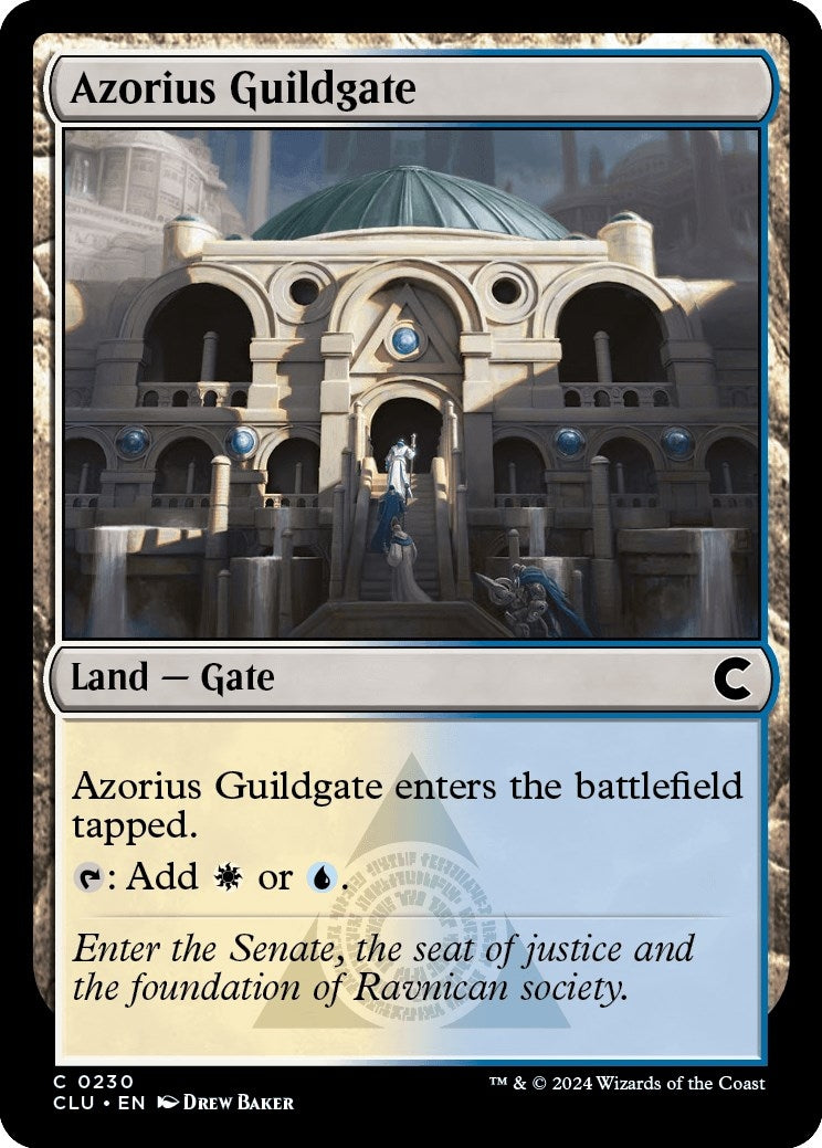 Image for Azorius Guildgate (230) [Ravnica: Clue Edition] - Magic: The Gathering