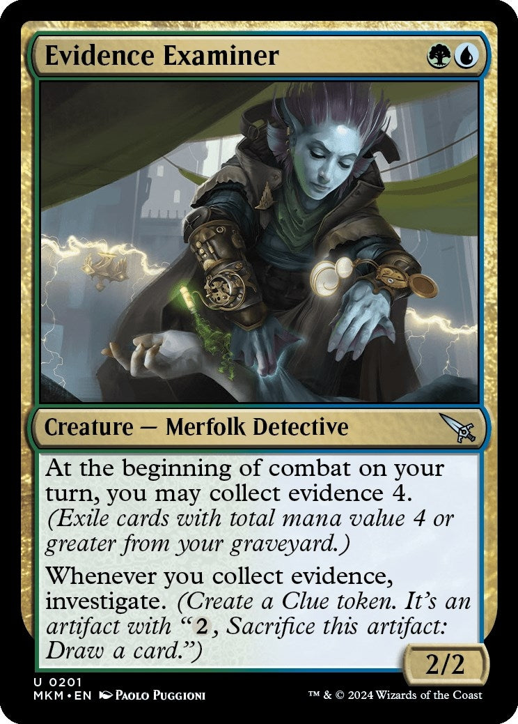 Image for Evidence Examiner (201) [Murders at Karlov Manor] - Magic: The Gathering
