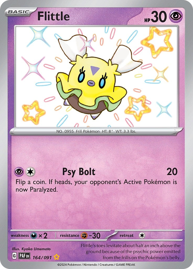 Image for Flittle (164/091) [SV: Paldean Fates] - Pokemon