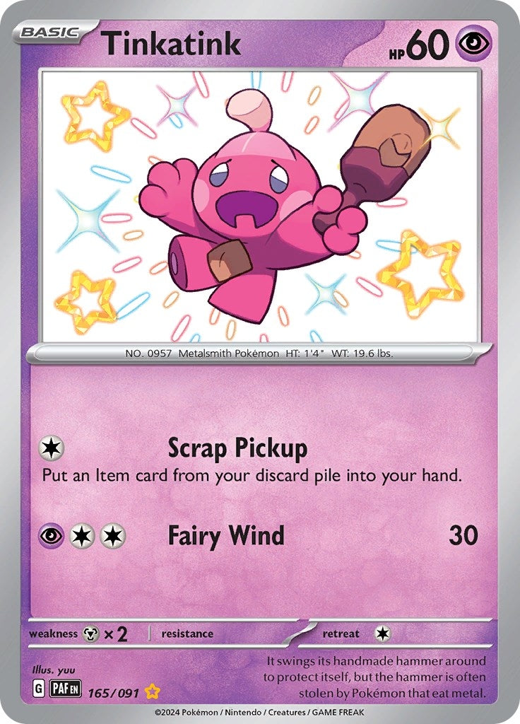 Image for Tinkatink (165/091) [SV: Paldean Fates] - Pokemon
