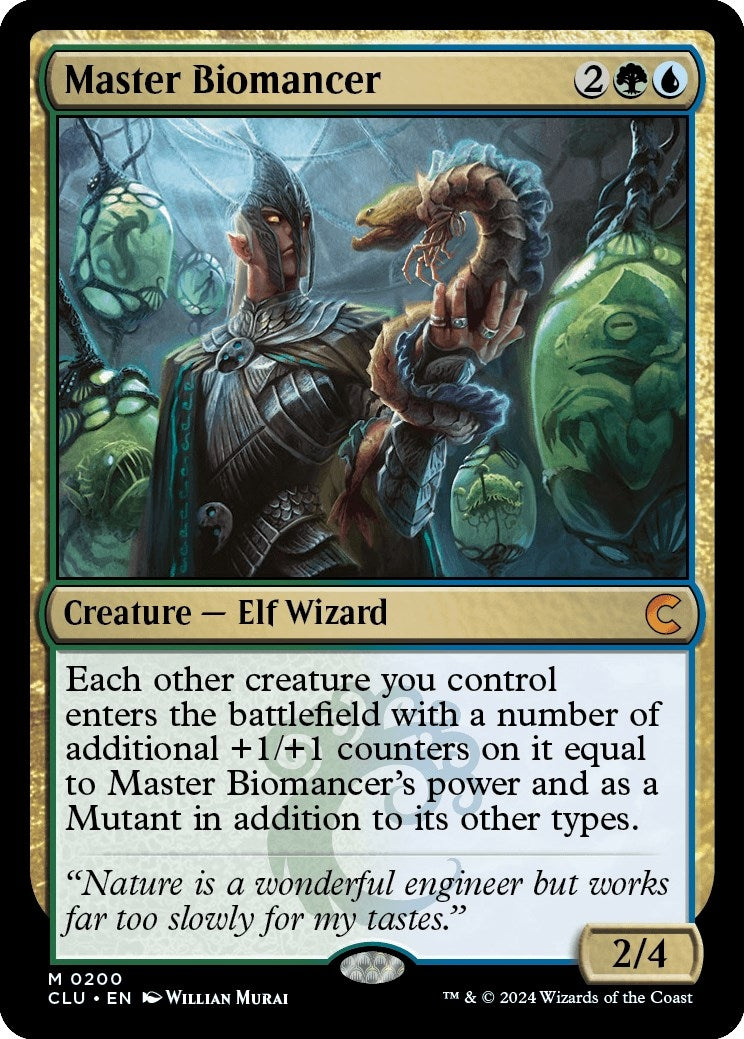 Image for Master Biomancer (200) [Ravnica: Clue Edition] - Magic: The Gathering