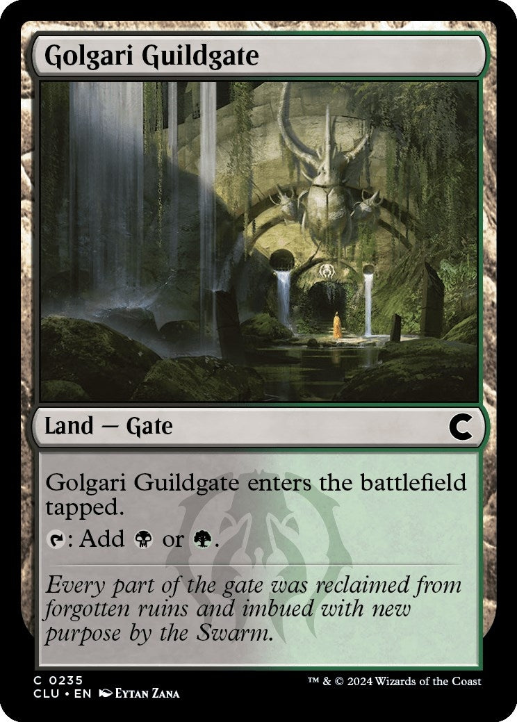 Image for Golgari Guildgate (235) [Ravnica: Clue Edition] - Magic: The Gathering