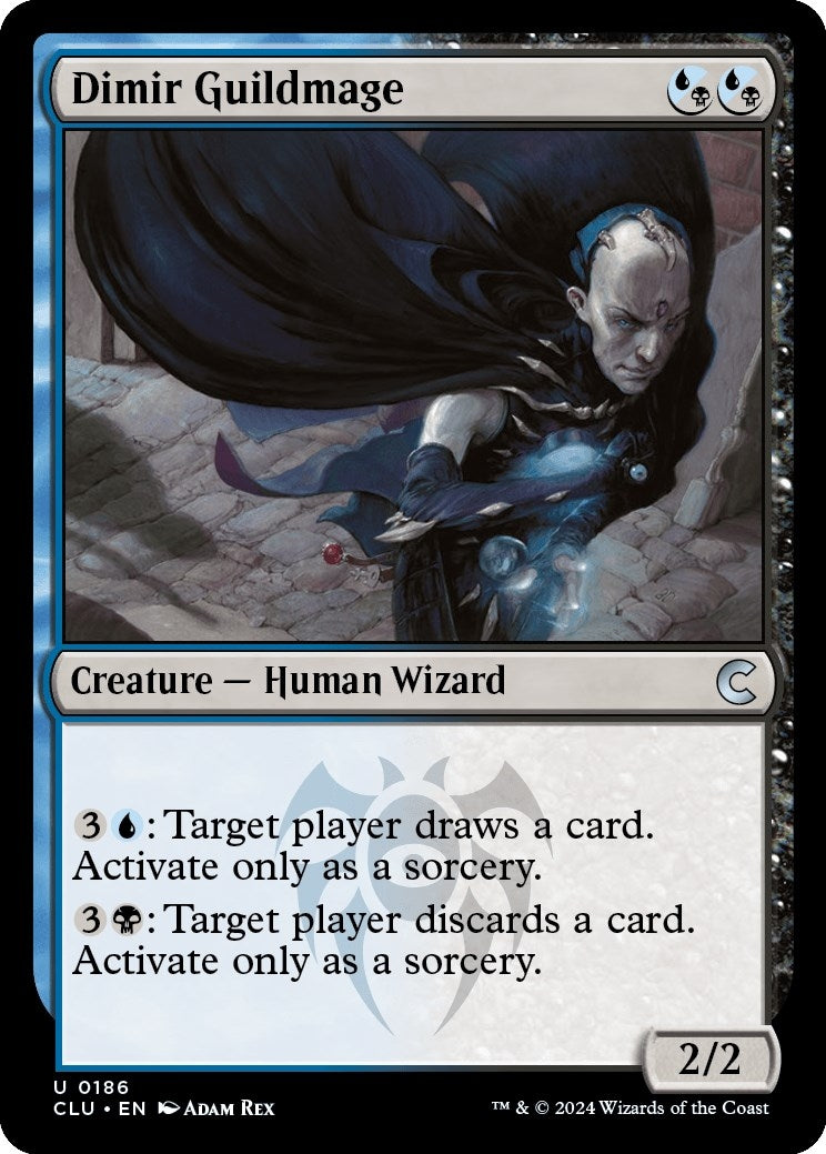 Image for Dimir Guildmage (186) [Ravnica: Clue Edition] - Magic: The Gathering