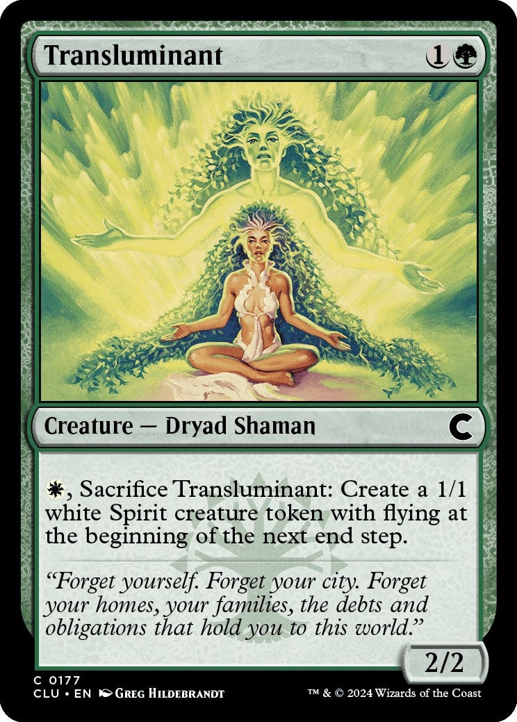 Image for Transluminant (177) [Ravnica: Clue Edition] - Magic: The Gathering