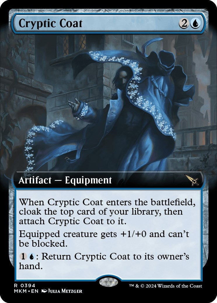 Image for Cryptic Coat (Extended Art) (394) [Murders at Karlov Manor] - Magic: The Gathering