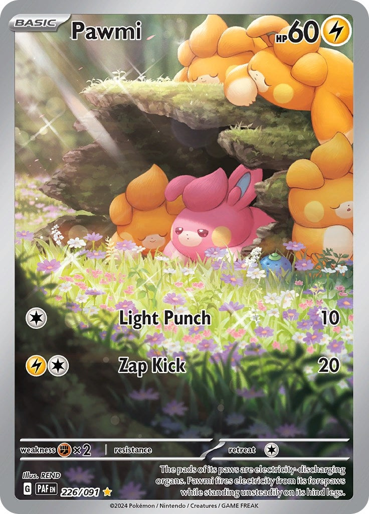 Image for Pawmi (226/091) [SV: Paldean Fates] - Pokemon