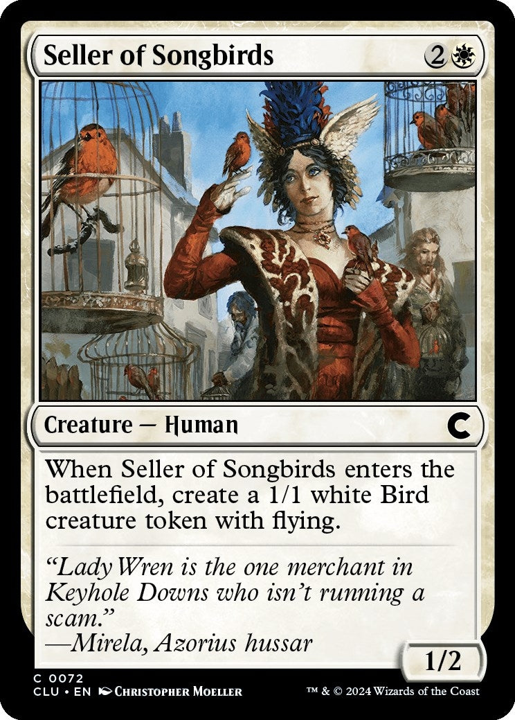 Image for Seller of Songbirds (72) [Ravnica: Clue Edition] - Magic: The Gathering