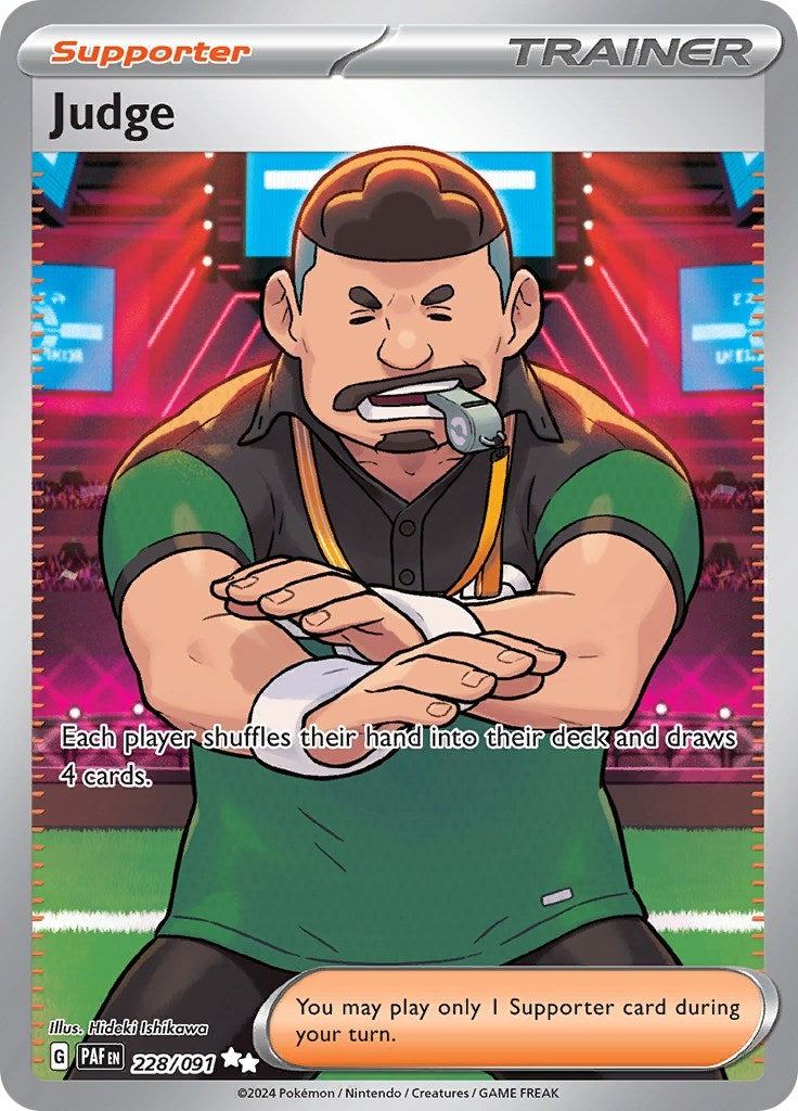 Image for Judge (228/091) [SV: Paldean Fates] - Pokemon
