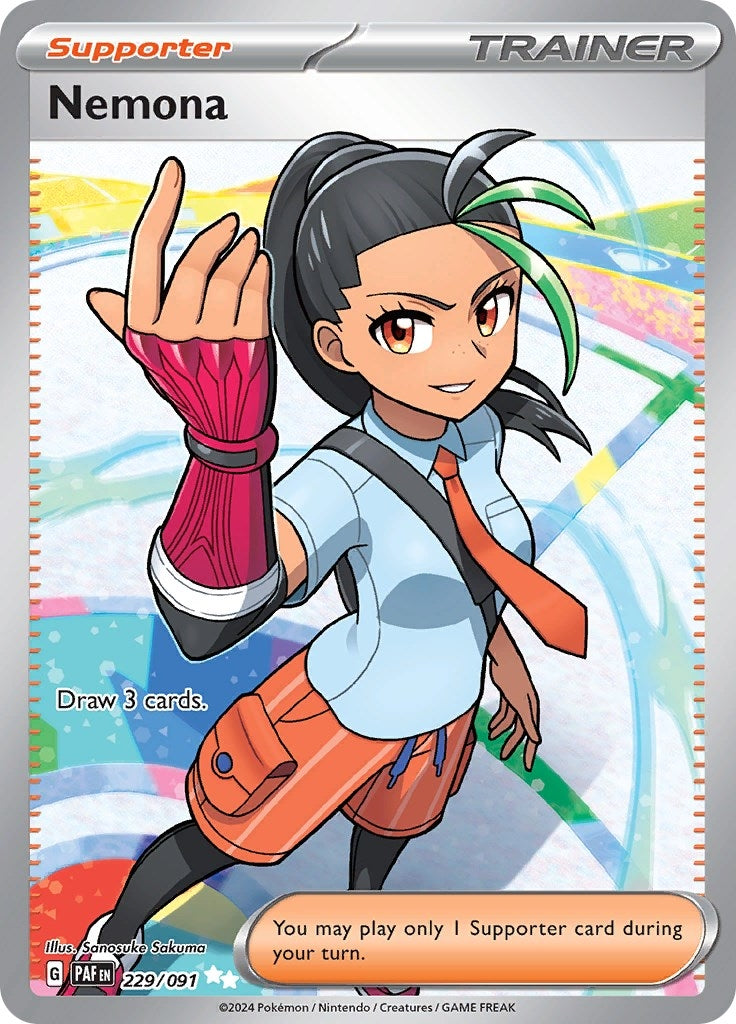 Nemona (229/091) [SV: Paldean Fates]