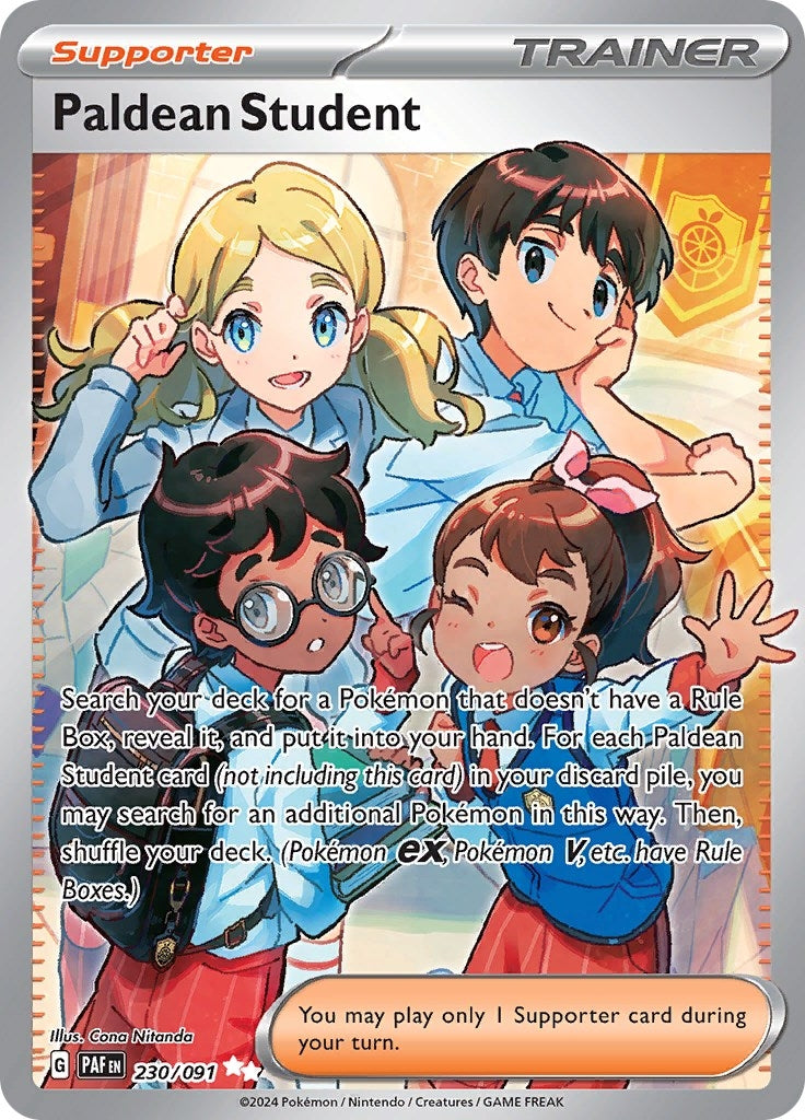 Image for Paldean Student (230/091) [SV: Paldean Fates] - Pokemon