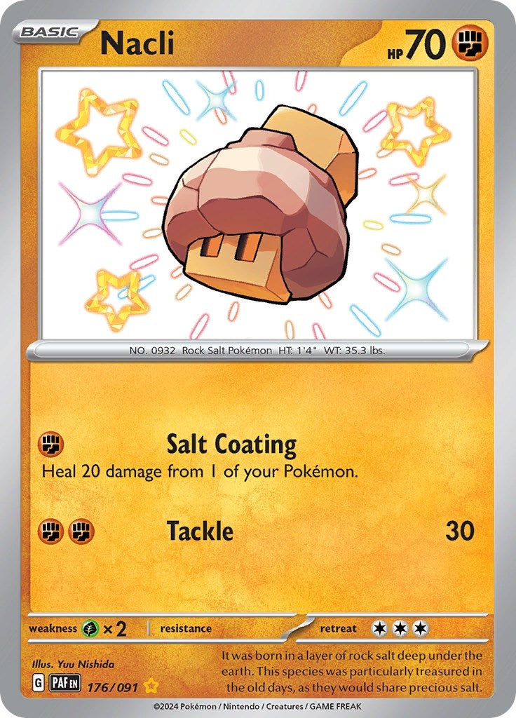 Image for Nacli (176/091) [SV: Paldean Fates] - Pokemon