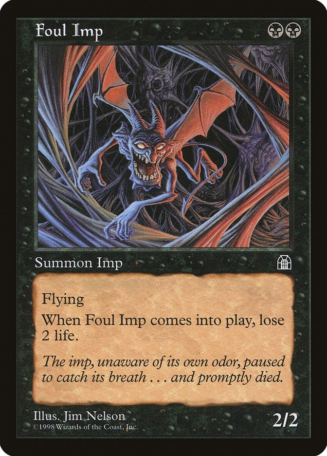 Image for Foul Imp [Stronghold] - Magic: The Gathering