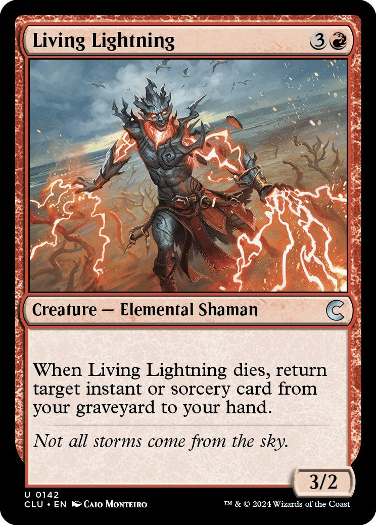 Image for Living Lightning (142) [Ravnica: Clue Edition] - Magic: The Gathering