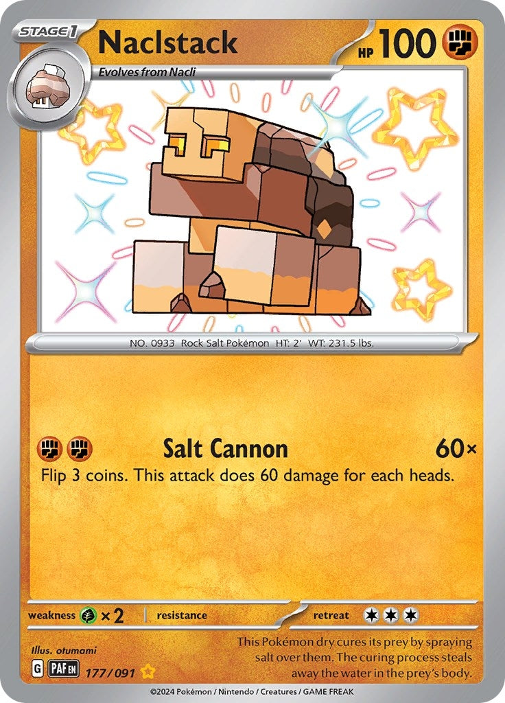 Image for Naclstack (177/091) [SV: Paldean Fates] - Pokemon