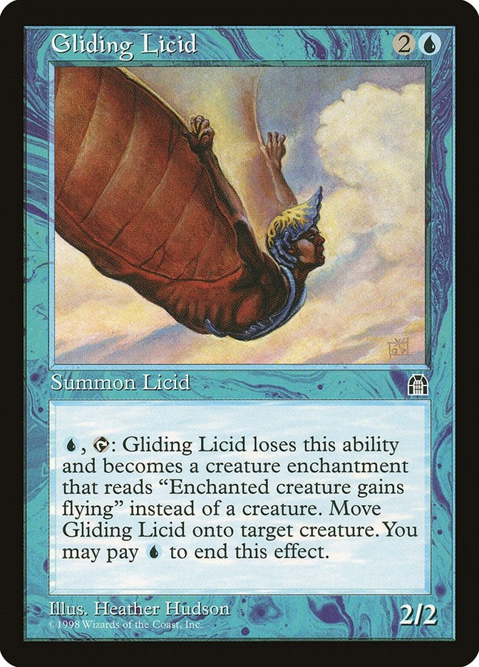 Image for Gliding Licid [Stronghold] - Magic: The Gathering