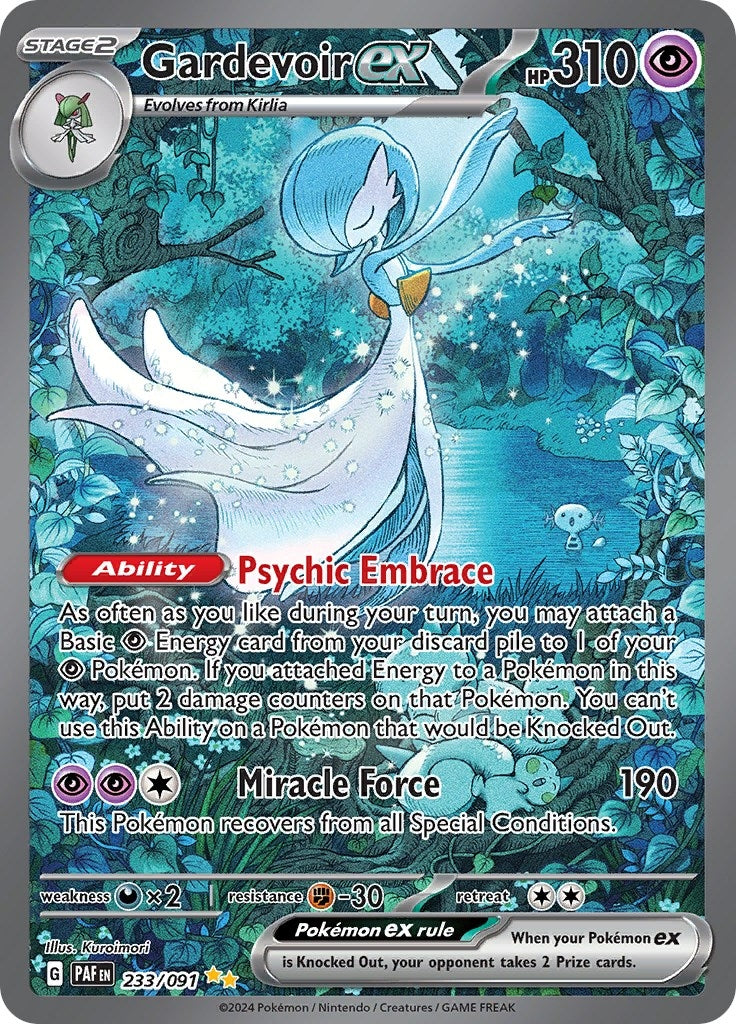 Image for Gardevoir ex (233/091) [SV: Paldean Fates] - Pokemon