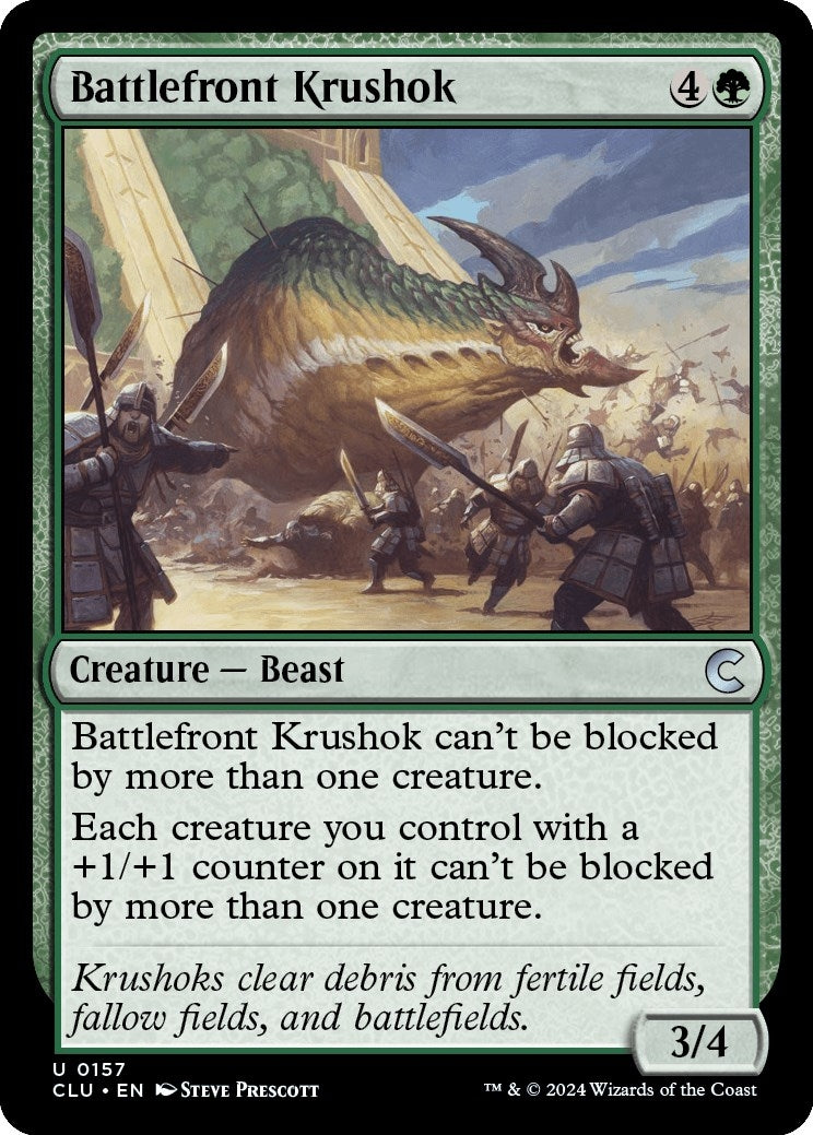 Image for Battlefront Krushok (157) [Ravnica: Clue Edition] - Magic: The Gathering