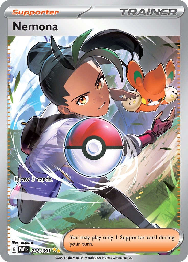 Image for Nemona (238/091) [SV: Paldean Fates] - Pokemon