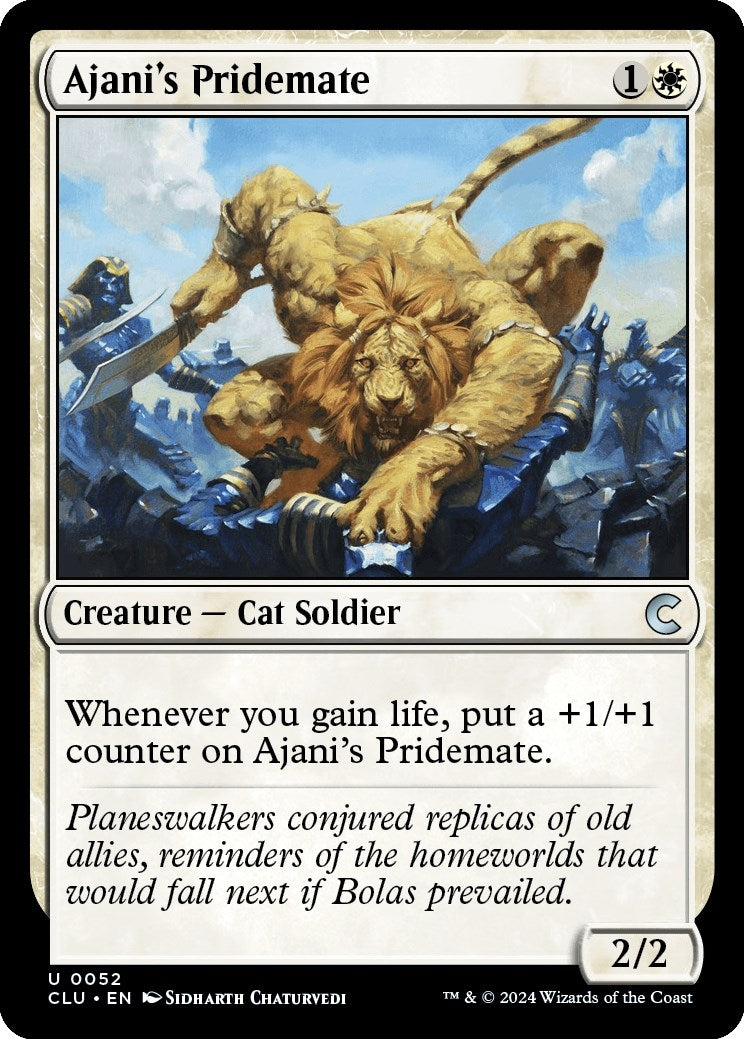 Image for Ajani's Pridemate (52) [Ravnica: Clue Edition] - Magic: The Gathering