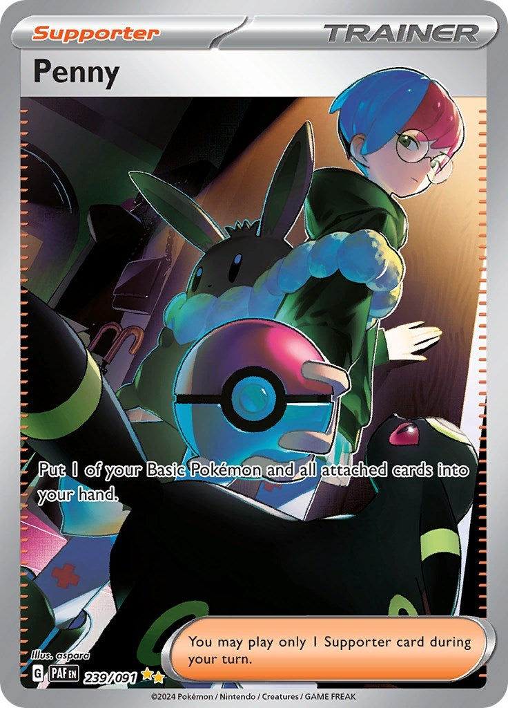 Image for Penny (239/091) [SV: Paldean Fates] - Pokemon