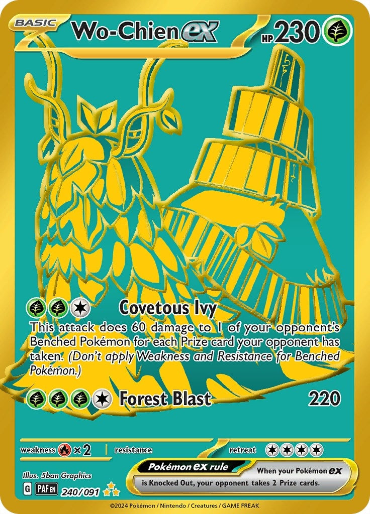 Image for Wo-Chien ex (240/091) [SV: Paldean Fates] - Pokemon