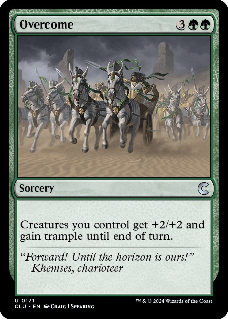 Image for Overcome (171) [Ravnica: Clue Edition] - Magic: The Gathering