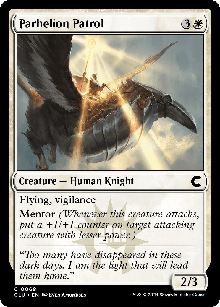 Image for Parhelion Patrol (68) [Ravnica: Clue Edition] - Magic: The Gathering