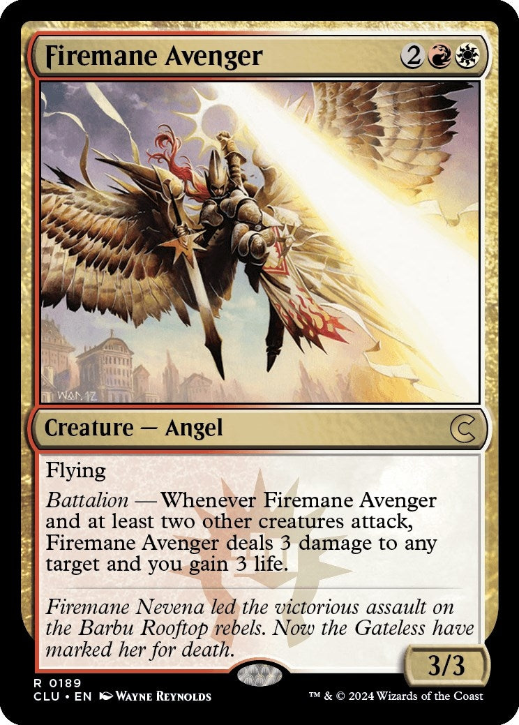 Image for Firemane Avenger (189) [Ravnica: Clue Edition] - Magic: The Gathering