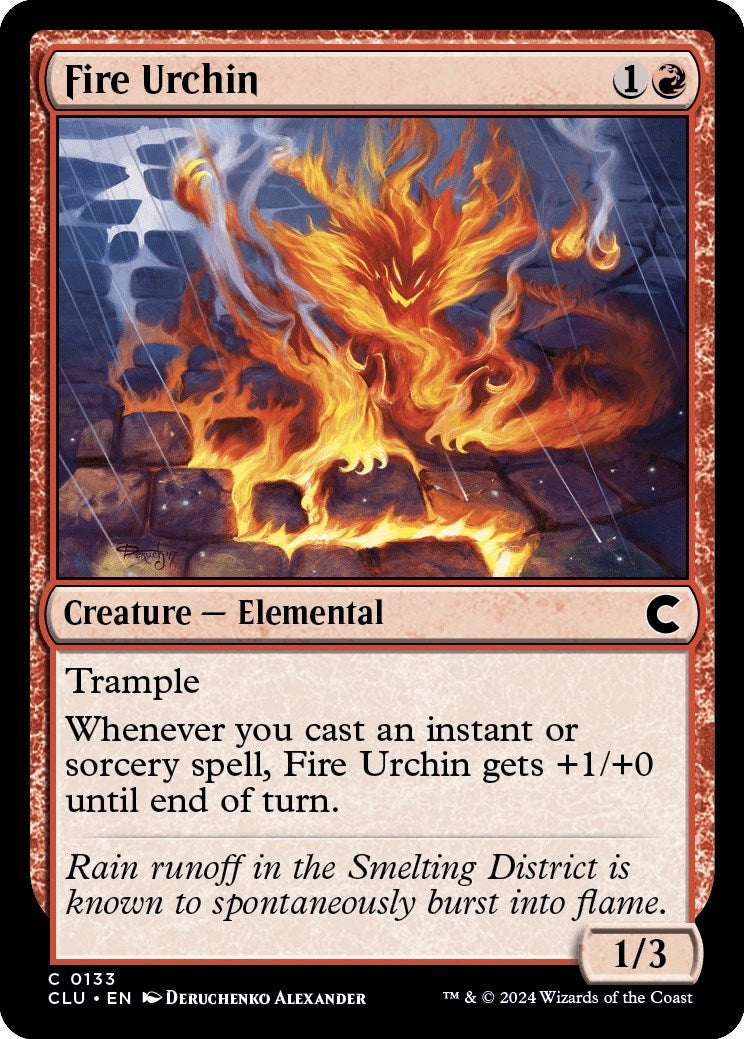 Image for Fire Urchin (133) [Ravnica: Clue Edition] - Magic: The Gathering