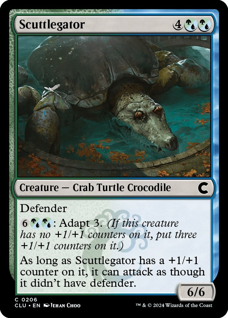 Image for Scuttlegator (206) [Ravnica: Clue Edition] - Magic: The Gathering