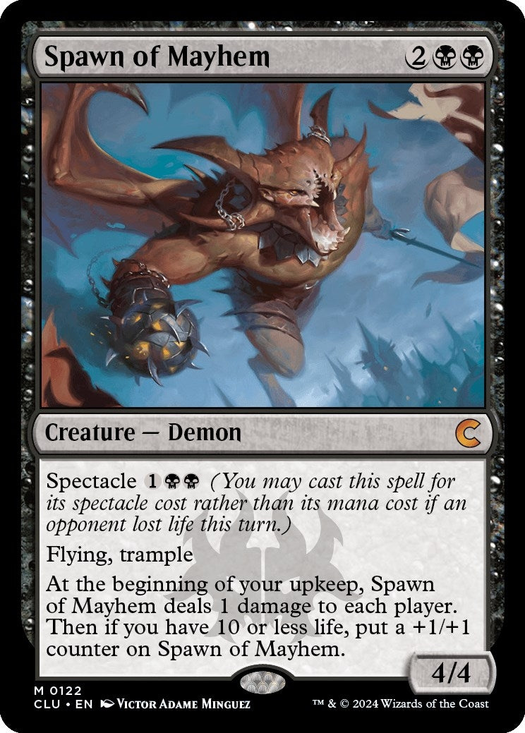 Image for Spawn of Mayhem (122) [Ravnica: Clue Edition] - Magic: The Gathering